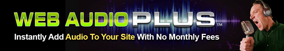 Web Audio Plus software to increase website conversion